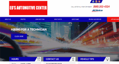 Desktop Screenshot of edsautocenter.com