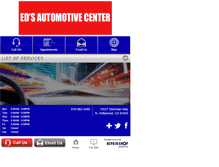 Tablet Screenshot of edsautocenter.com